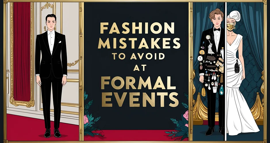 Fashion Mistakes to Avoid at Formal Events